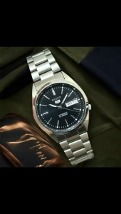 Jam Tangan Seiko 5 Otomatis / Automatic Tanpa Baterai | Jam Pria / Wanita Stainless / Seiko Tanggal Hari / Seiko Automatic 21 Jewels