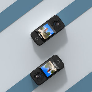 SJCAM C300 Action Camera Dual Screen Waterproof Sports Camera Combo 4K Vlog WiFi Thumb Camera for Live Driving recorder Motorcycle riding