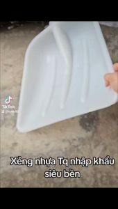 Xẻng Nhựa Cỡ Đại Nhập Khẩu Siêu Cứng Chuyên Xúc Hạt Nhựa Than Thức Ăn Gia Súc