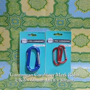 Gantungan Karabiner ROHA: Pilihan Aksesoris Outdoor Berkualitas