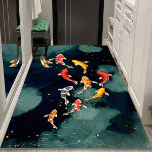 Entrance Door Mat Doorway Doormat Kitchen Mat Bedroom Living Room Carpet Stain-Resistant Non-Slip Mat Cutting Mat