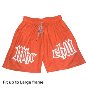 Mens Mhr Printed Waffle Shorts with 2 Pockets