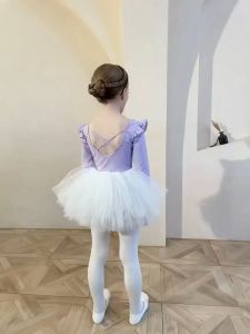 Váy Múa Ba Lê Dài Tay Cộc Tay KIDSBALET Váy Múa Cho Bé Váy Múa Trẻ Em