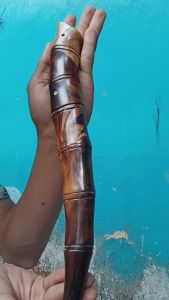 Pisau Zambia Motif Ukir Sonokeling