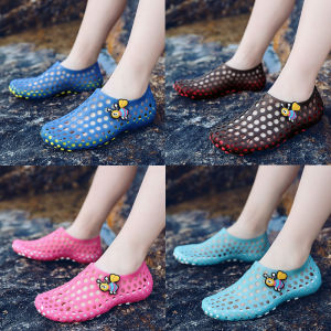 Giày Đi Biển Dép Trẻ Em Bé Trai Bé Gái Làm Tắc Giày Chống Trơn Trượt Đế Cao Su Cut Out Thiết Kế Chất Liệu Pvc Cho Mùa Hè Và Mùa Xuân