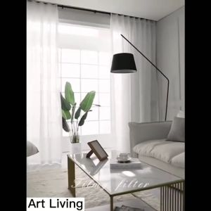 Art Living Off White Sheer Day Curtain White Chiffon Curtains Snow Sheer Curtain Hook Curtain