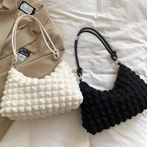 Shoulder Bag GD57842 Tas Bahu Puffy Baguette Bag OOTD Kekinian Import