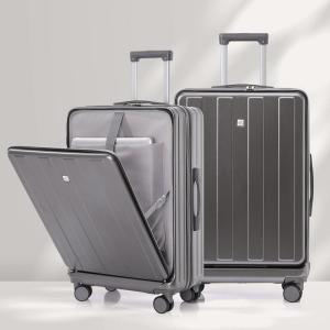 Custom Logo Business Multi-function Front Opening Luggage 26 inch