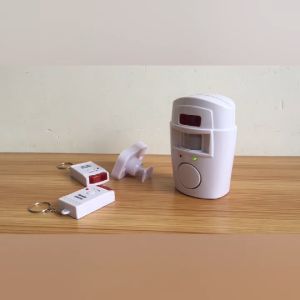 CEGAH MALING - Alarm Anti Maling Infra Merah PIR Sensor Gerak dengan 2 Remote Control
