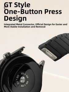 YOURSTAR | Press Fit Magnetic Silicon Watch Strap