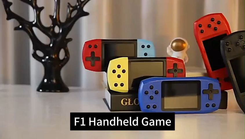 620 Games 2 Players Gameboy F1 Standby 6 Hours Hand-held Game Consoles Synchronize TV Output for Kids Gift