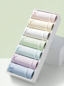 MiiOW | Quần Lót Cotton Kháng Khuẩn Thoáng Khí Dáng Trunk Cao Trung Bình Không Đường May