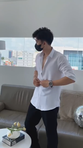 Áo Sơ mi nam Dài Tay Cao Cấp Chất Lụa Mềm Mịn giấu cúc kiểu dáng Hàn Quốc không nhăn không xù XT2