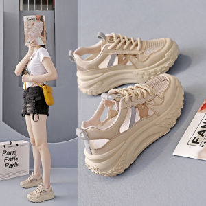 Summer Breathable Thin Hollow Net Shoes Thick Sole Sandals