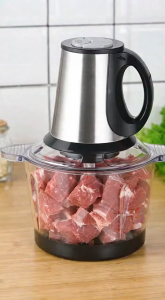 【Bảo hành 3 năm miễn phí】 Máy xay thịt đa năng 2L 3 Chế độ xay siêu nhuyễn / Lưỡi dao 4 lưỡi Có thể tháo rời