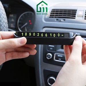 Bảng lưu số điện thoại đặt taplo xe ô tô (THE2) kiểu dáng nhỏ gọn tiện lợi