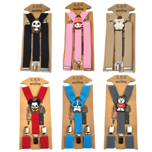Cartoon Elastic Suspenders for Children Baby Boys Girls Waist Belt Rope Toddler Infant Pants Holder Casual Style Kids Accessories