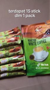 Dragon Fruit Brand Roasted White Coffee - Hazelnut | 40g x 15 Sachets |