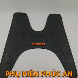 Thảm lót trải sàn xe Click Thái 110 năm 2006 2007 2008 2009 2010 gác để chân trước cao su Click đời đầu
