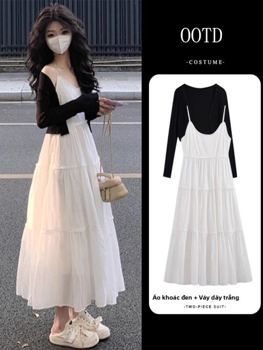 XIANENNI | Đầm Dây Trắng Phổ Biến Mùa Hè | Lazada.vn