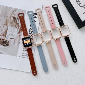 SinHGeY Leather Strap For Redmi watch 2 lite Leather Cowhide Strap Replacement Wristband New [Ready Stock]