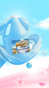 Mighty Clean Fabcon Blue Bliss - FS Blue 1 GALLON