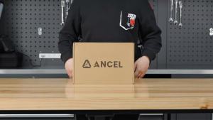 ANCEL | ANCEL AN302 6.5MM Dual Lens HD Borescope Inspection Camera Two-Way Articulating Endoscope 7 LED Lights Car Inspection Tool