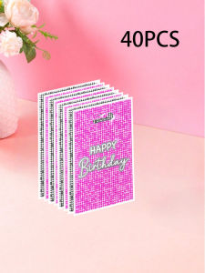 20Pcs/40Pcs Party Gift Bags Glitter Sequin Style Happy Birthday Letters Suitable for Gift Packaging at Birthday and Holiday Events Event and Party Supplies Small Party Gift Bags. Small Gift Packaging Bags Return Gift Bags and Gift Bags Suitable ...