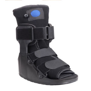 Air Walking Boot การป้องกันเต็มรูปแบบเร่งการกู้คืน Light Anti Skid Sprained ข้อเท้า Walker พร้อม Gasbag Broken Foot Walking Boot