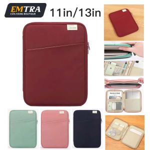 Túi Xách Máy Tính Bảng Chống Sốc EMTRA Dành Cho Thiết Bị 7-13 Inch - Tay áo/Đệm Bông Tương Thích Với iPad Air Pro Mini Xiaomi Samsung Lenovo