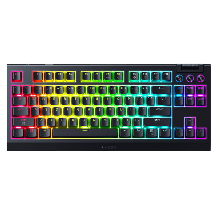View of Razer | BlackWidow V4 75% Barebones 75% Layout RGB Hot-Swap Gaming ...