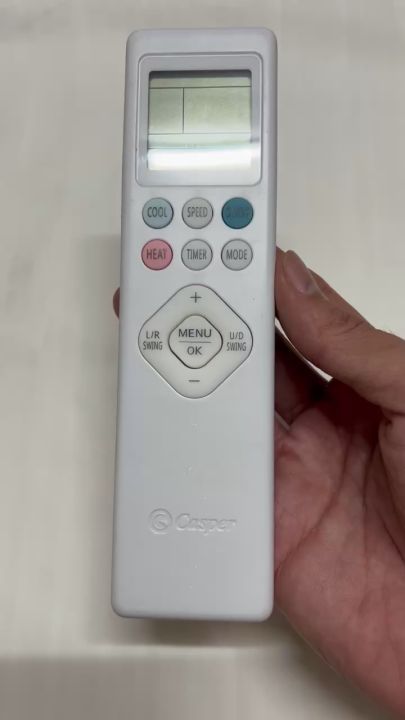 Điều khiển điều hòa CASPER Mã 01 hàng theo máy, remote máy lạnh CASPER 09IS35 - Gia Dụng Bo Bi