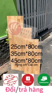 Gỗ miếng làm kệ  gỗ thịt 100% KHÔNG THẤM NƯỚC nhiều kích cỡ .....