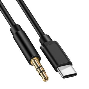  USB C To 3.5mm Aux Audio Cable Type C to 3.5mm Headphone Jack Audio Adapter Cord for Samsung S25 Note 20 S26 Ultra Tab S7