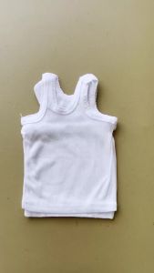 12 PCS Singlet Kaos Dalam Anak Motif Bolong (Putih)