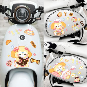 Miếng Dán Trang Trí Xe Điện Dễ Thương Hoạt Hình Kecai an Ping Kiểm Tra Chất Lượng Cao Miếng Dán Chống Thấm Nước Để Che Giặt Vết Xước