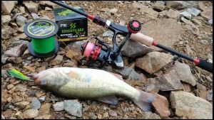 Sougayilang Tengket Pancing 1.65M 1.8M Joran Fiber Solid Spinning/Casting Untuk Memancing Berat 3kg