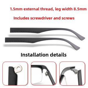 LINGSHI | Repair Replacement Eyeglass Legs