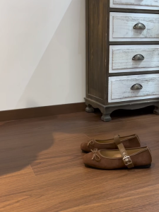 YOTO Loafers Shoes For Women Leopard Print Bow Adjustable Buckle Soft Flats Walking Shoes