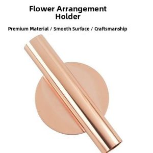 Nordic Style Wall Mounted Flower Vase Golden Creative Living Room Wall Decorations Resin No-Punching Required Flower Holder