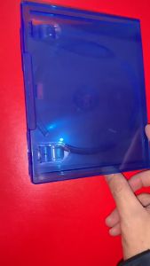CD Storage Box Ps4 Game Disk Holder CD Game Case Ps5 / Ps4 Game Disk Holder Double Disc For CD DVD