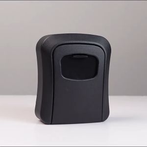 4 Digit Wall Mounted Safe Key Box Numbering Lock Key Storage Lock Box Weatherproof  Smashproof 密码钥匙盒