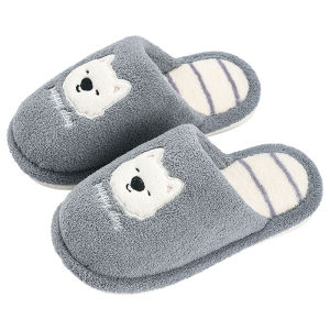 Dép Trẻ Em Vải Cotton Mùa Đông 2025 Mới Trong Nhà Trẻ Em Bé Trai Bố Mẹ Con Trẻ Em Dép Vải Cotton EVA