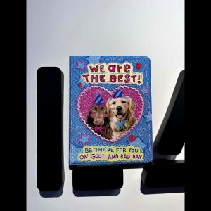 Cowboy เคสไอแพด Gen10 Air4/5 10.9 Air6 11 Air7 Gen11 Cute puppy เคสiPad Gen9/8 10.2 Case iPad ใส่ปากกาได pro11 pro11 2024 Air6/7 13 Pro13 2024