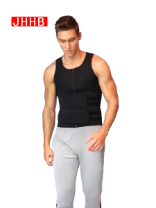 Boulder Men Body Shaper Waist Trainer Vest Slimming Sauna Sweat Compression Undershirt Shapewear Fat Burner Workout Tank Tops