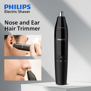 Philips NT1620 Ear Nose Hair Trimmer 1*AA Battery Power Full Body Washable Mens Electric Cutting Shaving Nose Hair Trimmer