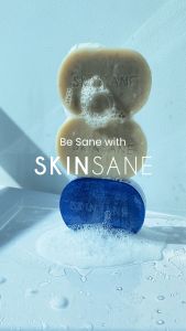 SKINSANE Face and Body Bar Soap 80gr Sabun Batang untuk kulit Wajah dan Tubuh Glowing
