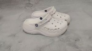 Crocs Beja mid-top cal sandals for women slippers pure rubber material washable OEM