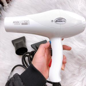 Máy Sấy Arsen AX-8058 Công Nghệ Sấy Ion Âm Cao Cấp máy Sấy Arsen 8058 Hai Màu Trắng Đen