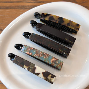 Black French Twist Hair Clip High Ponytail Banana Hair Accessory Versatile Stylish Hair Clip for Women Girls Hair Accessories